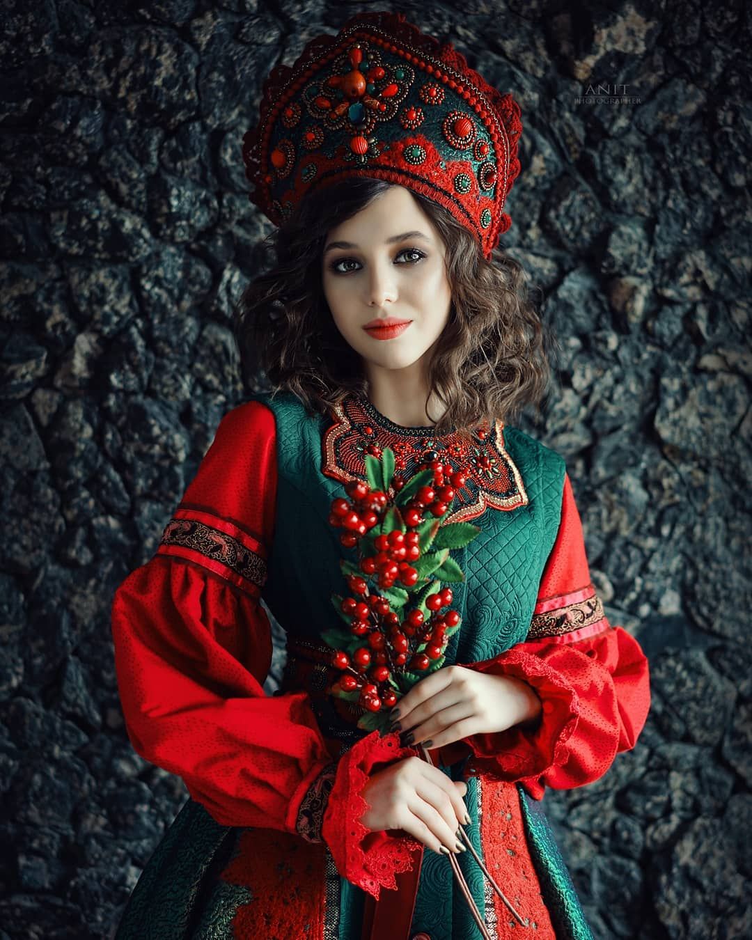 Nude girl Women in Slavic costumes in Daqing