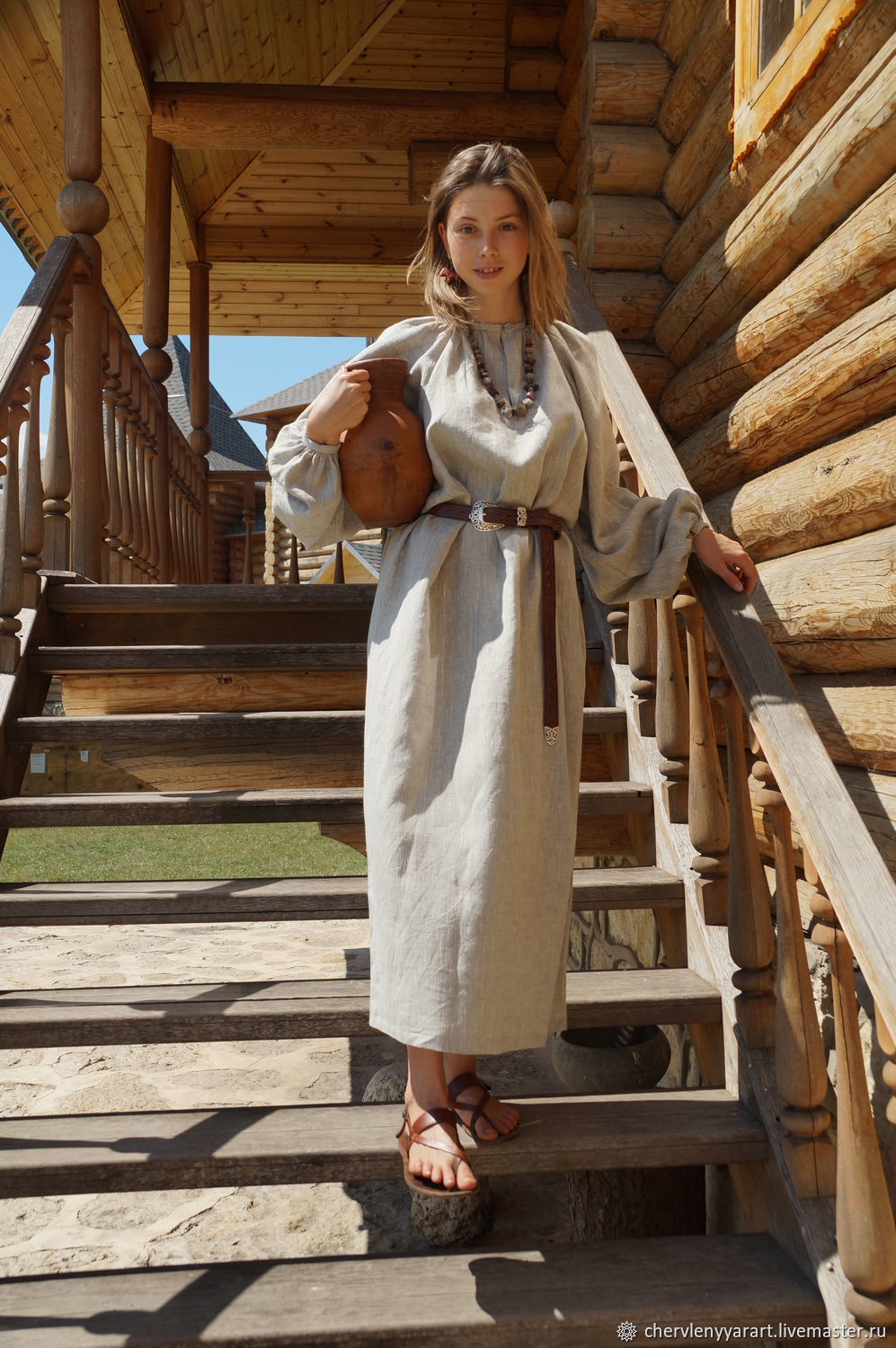 Girls in Slavic costumes in Daqing